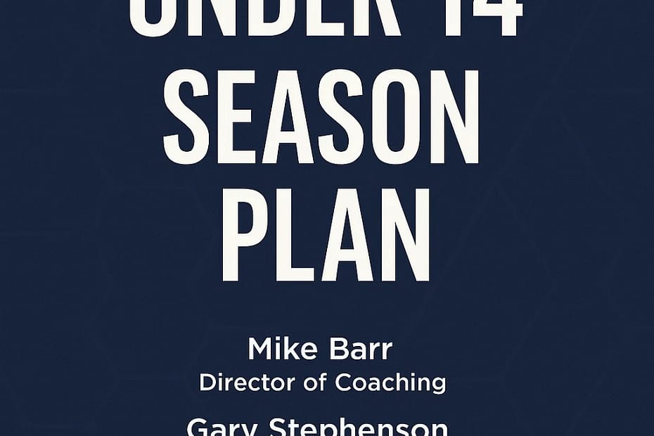 Under 14 Season Plan PDF